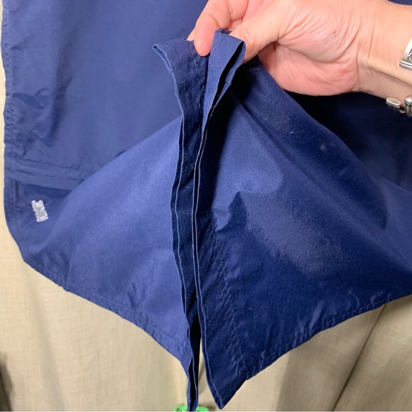 VTG Nike Windbreaker Nylon Track pant Wide Leg Convertible Zip Off Shorts Sz L - Picture 5 of 16